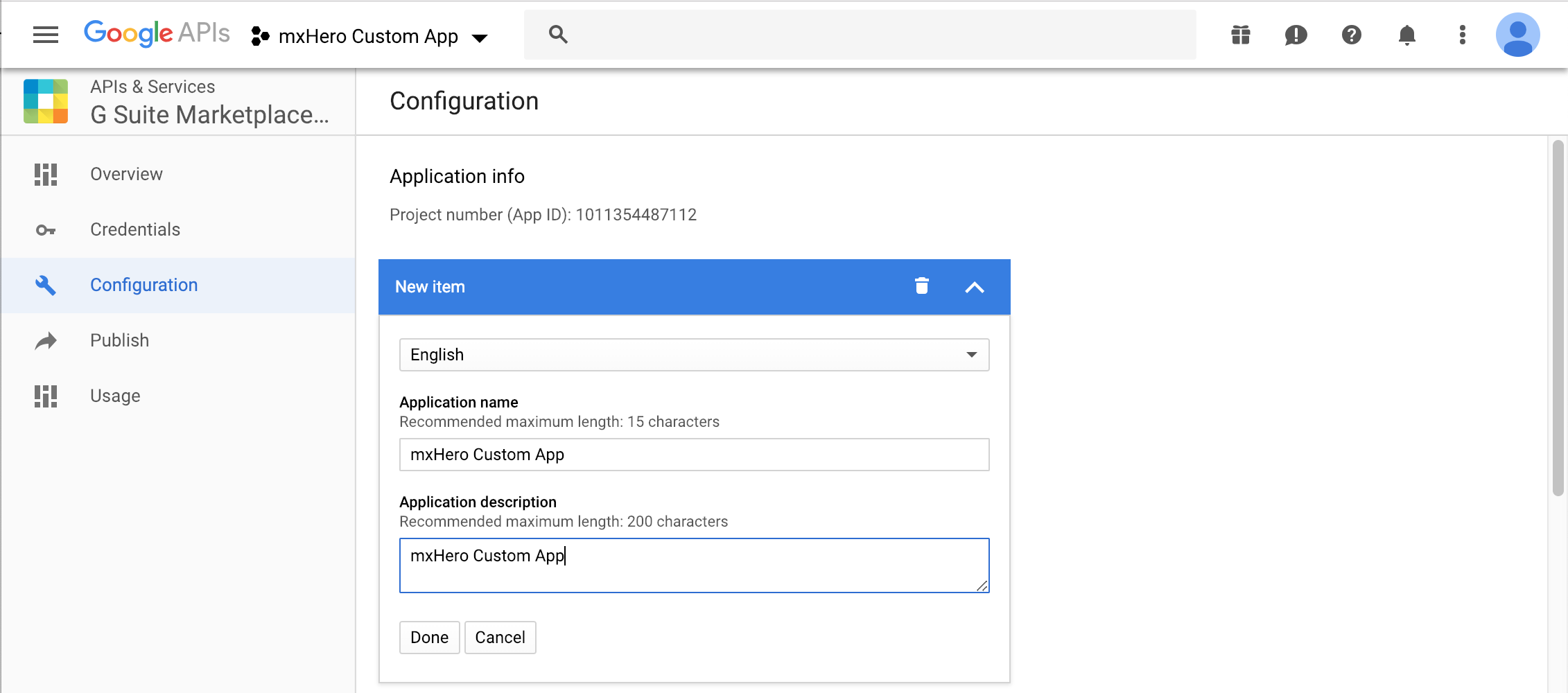 gsuite imap settings opera mail